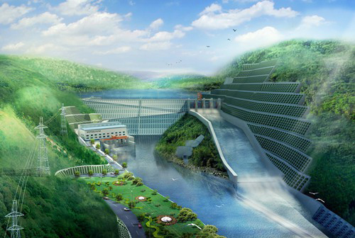 塔城老挝南塔河1号水电站项目